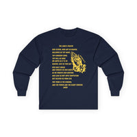 The Lord's Prayer Long Sleeve Tee - Gold