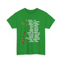 Characteristic Names of God T-Shirt - White