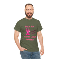 I Fight For My Grandmother Pink Ribbon Tee