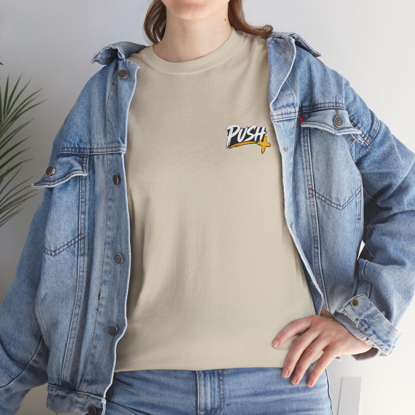 Push Pray Until Something Happens Front/Back Tee