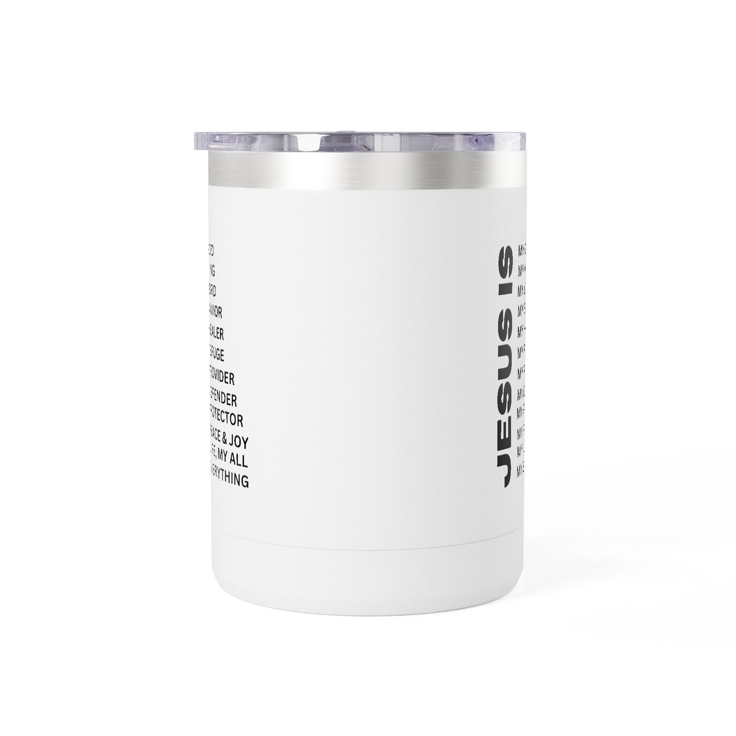 Christian Jesus Is 15oz Tumbler - Black