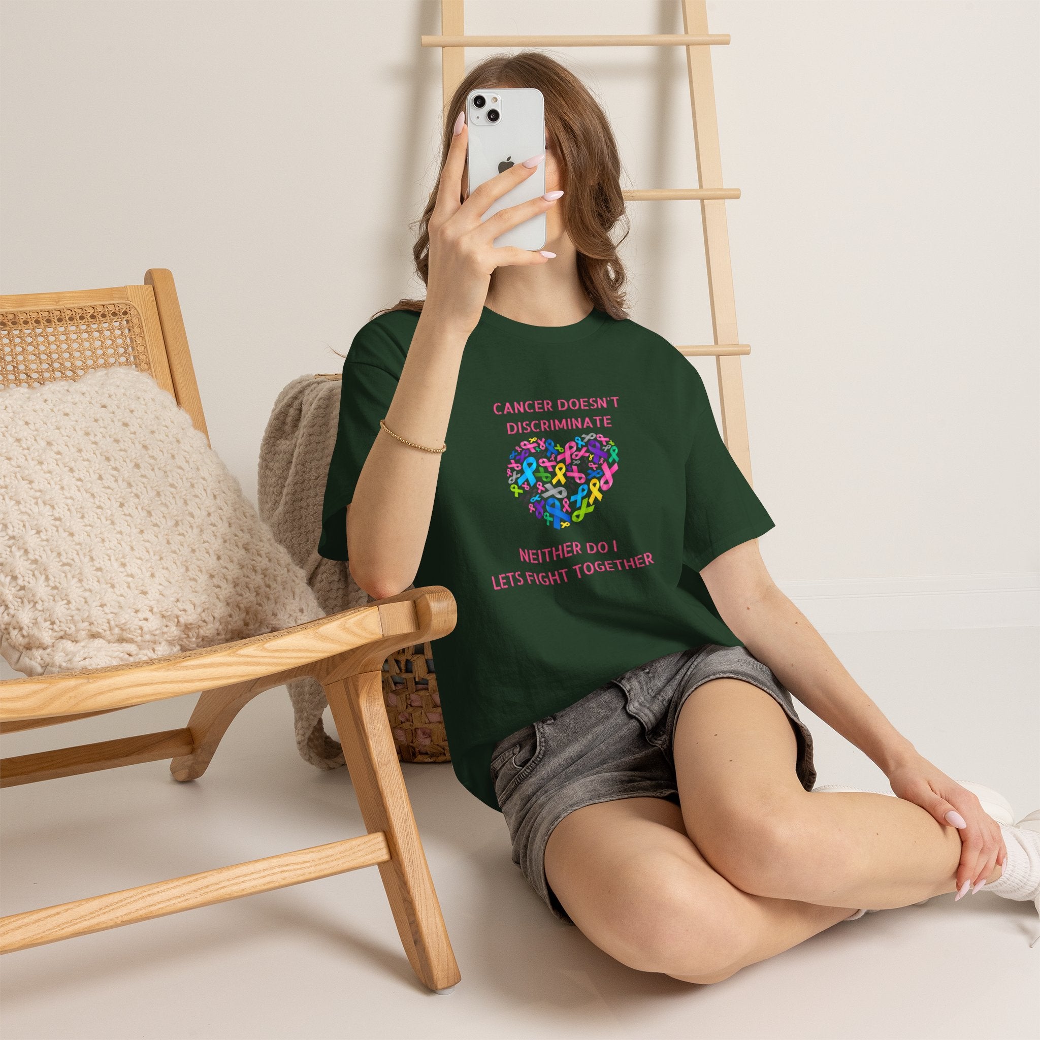 Cancer Doesn't Discriminate Support Tee