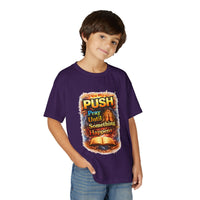 "Push: Pray Until Something Happens" Youth T-shirt - Bible