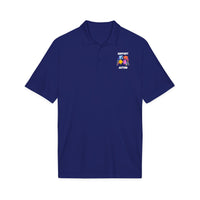 Autism Puzzle Piece Polo Shirt - White