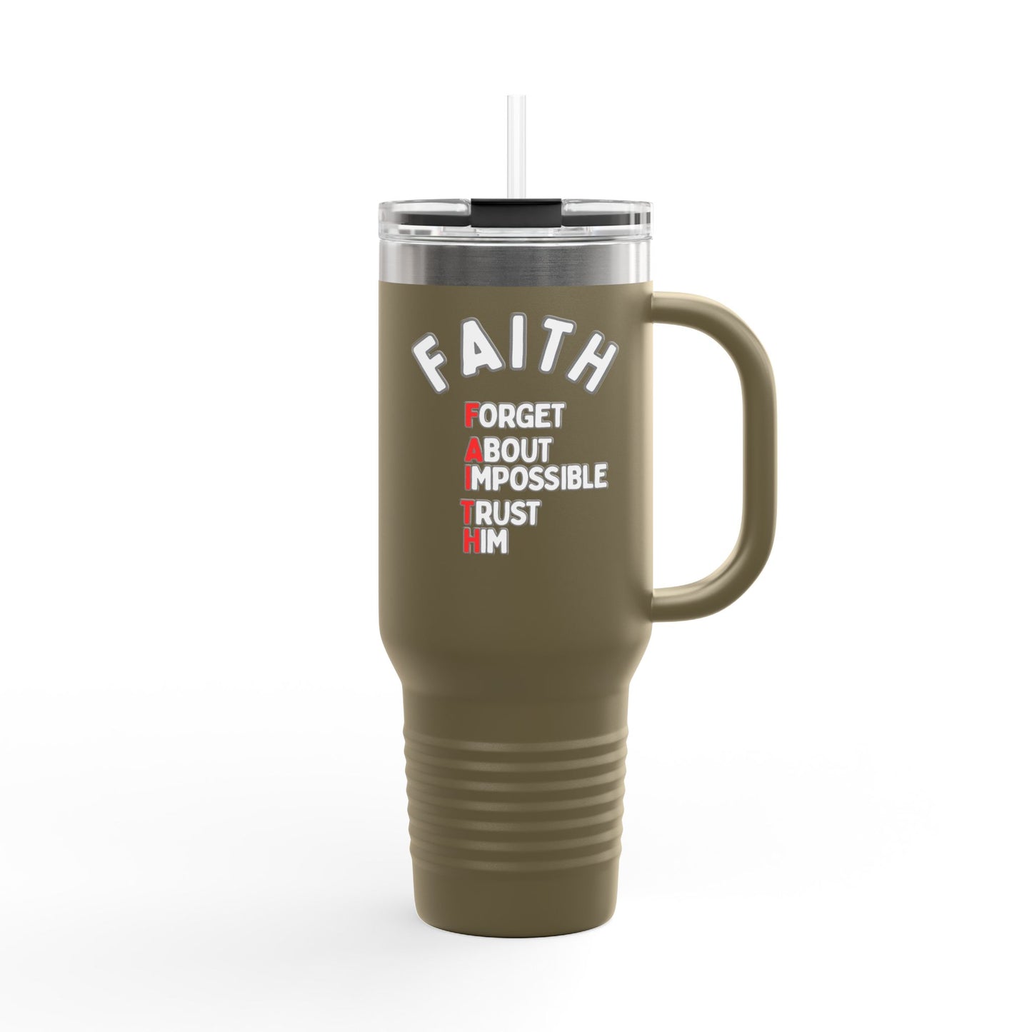 Faith Insulated Travel Mug, 40oz