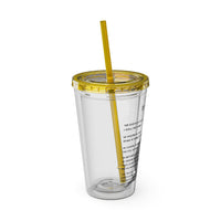 23 Psalms 16oz Tumbler with Straw
