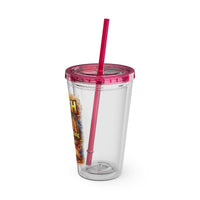 Push Pray Until Something Happens 16oz Tumbler — Bible