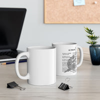 23 Psalms White Coffee Mug (11oz/15oz)