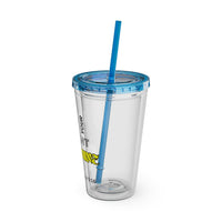 Let Your Light Shine 16oz Tumbler With Straw