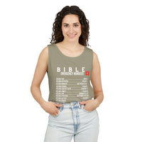 Bible Emergency Numbers Tank Top - White