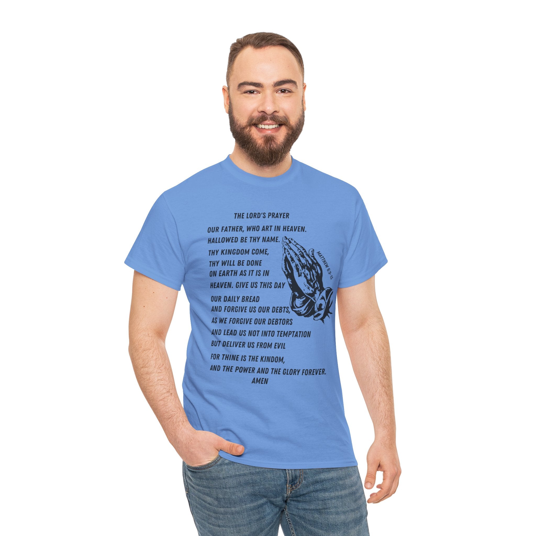 The Lord's Prayer T‑Shirt - Black