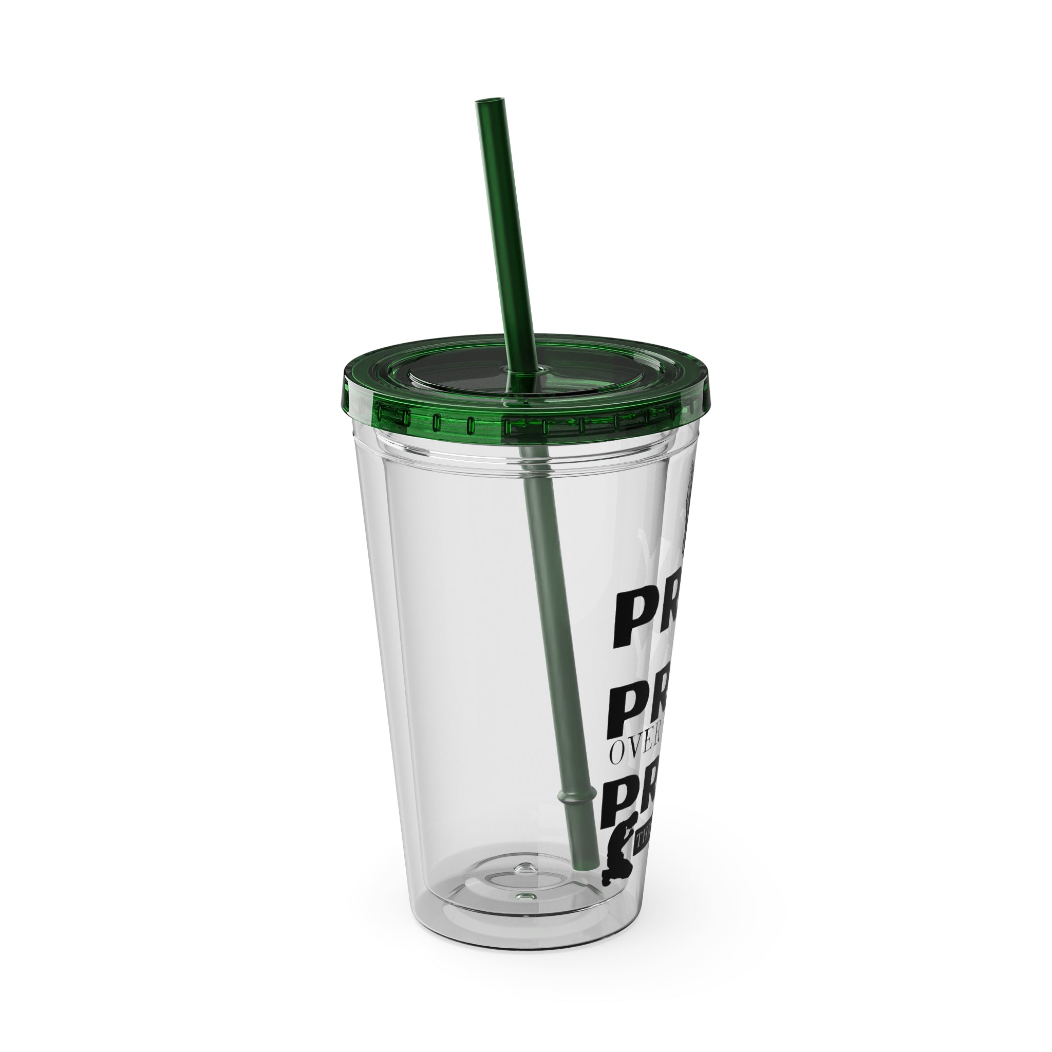 Pray On It 16oz Tumbler with Straw