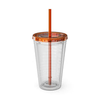 Christian JESUS IS 16oz Tumbler with Straw