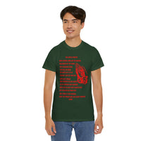 The Lord's Prayer T-Shirt - Red