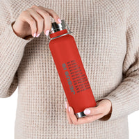 Christian JESUS IS 22oz Insulated Water Bottle - Black