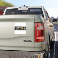 Car Magnet — "Push: Pray Until Something Happens" Inspirational Religious Bumper Sticker