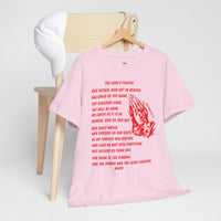 The Lord's Prayer T-Shirt - Red