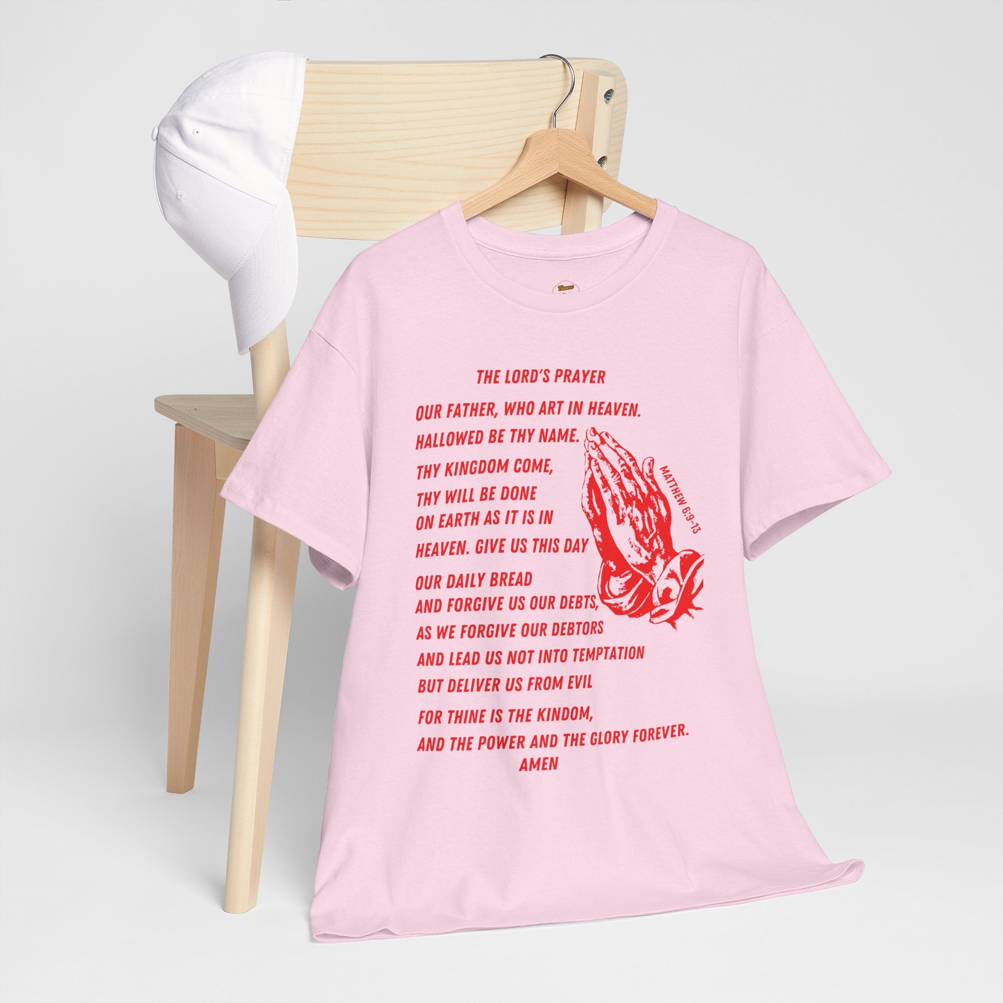 The Lord's Prayer T-Shirt - Red