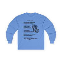 The Lord's Prayer Long Sleeve Tee - Black