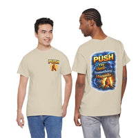 PUSH: Pray Until Something Happens Front/Back Tee - Hands