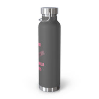 I Fight For My Wife 22oz Insulated Water Bottle