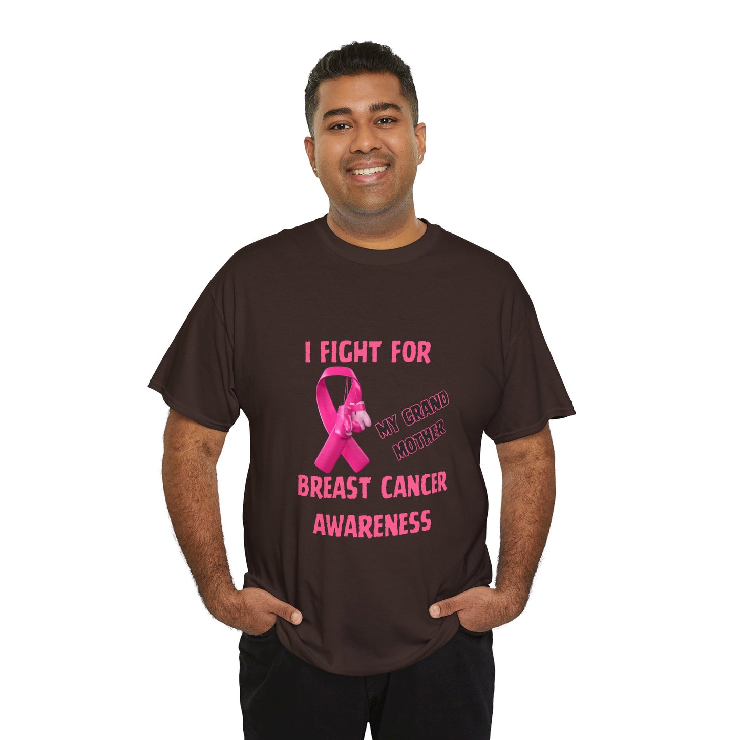I Fight For My Grandmother Pink Ribbon Tee
