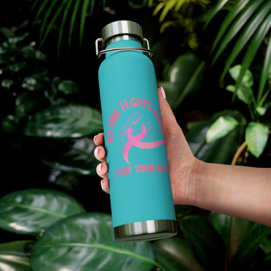 No One Fights Alone 22oz Insulated Water Bottle