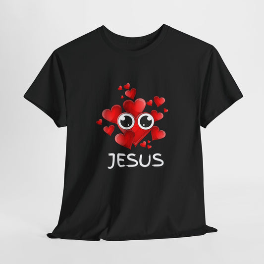 Eye Love Jesus Tee - White