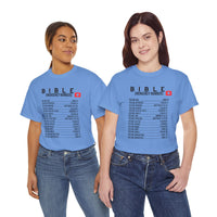 Bible Emergency Numbers Tee - Black
