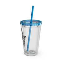 Lion of Judah 16oz Tumbler with Straw