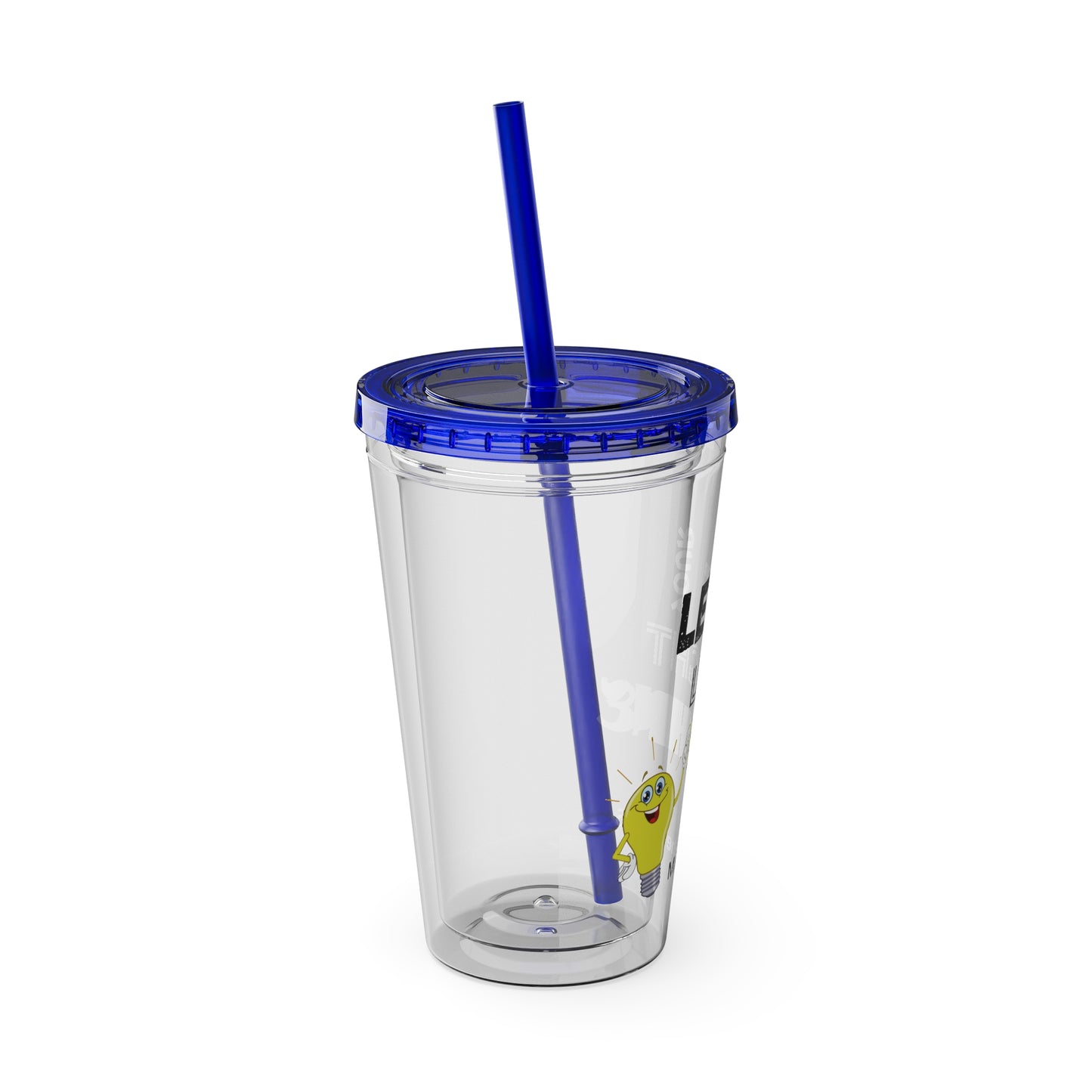Let Your Light Shine 16oz Tumbler With Straw