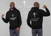 Jehovah Jireh Pullover Hoodie Front & Back - White