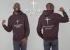 Load image into Gallery viewer, Jehovah Jireh Pullover Hoodie Front &amp; Back - White