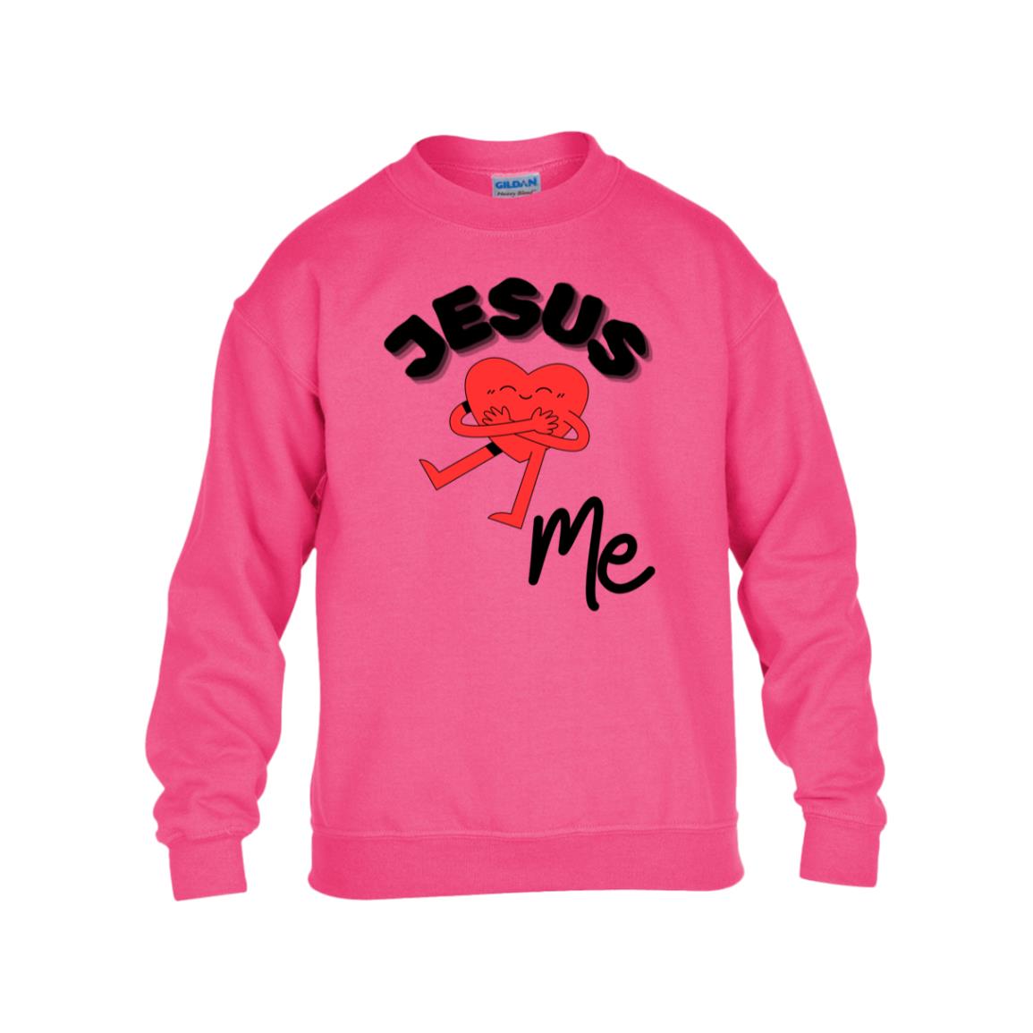 Jesus Loves Me Youth Crewneck