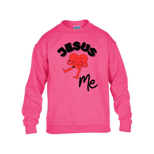 Jesus Loves Me Youth Crewneck