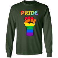 Rainbow Pride Fist Long Sleeve Shirt