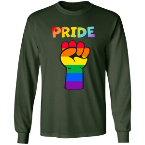 Rainbow Pride Fist Long Sleeve Shirt