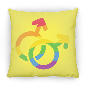 Male Pride Square Pillow