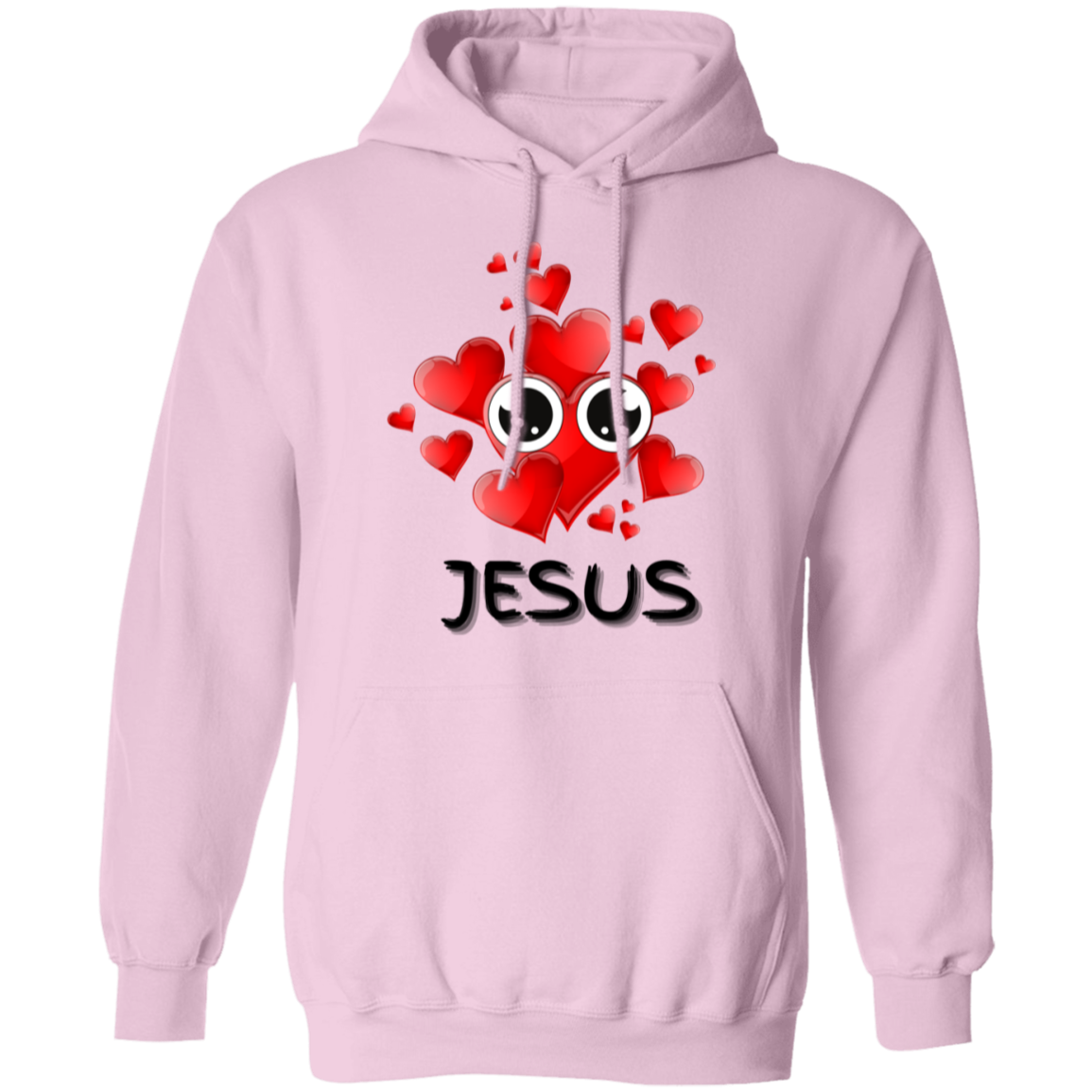 Eye Love Jesus Pullover Hoodie