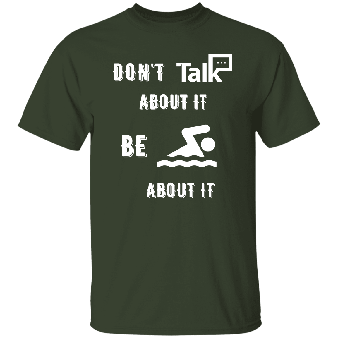 Don't Talk About It - Swimming Short Sleeve Shirt