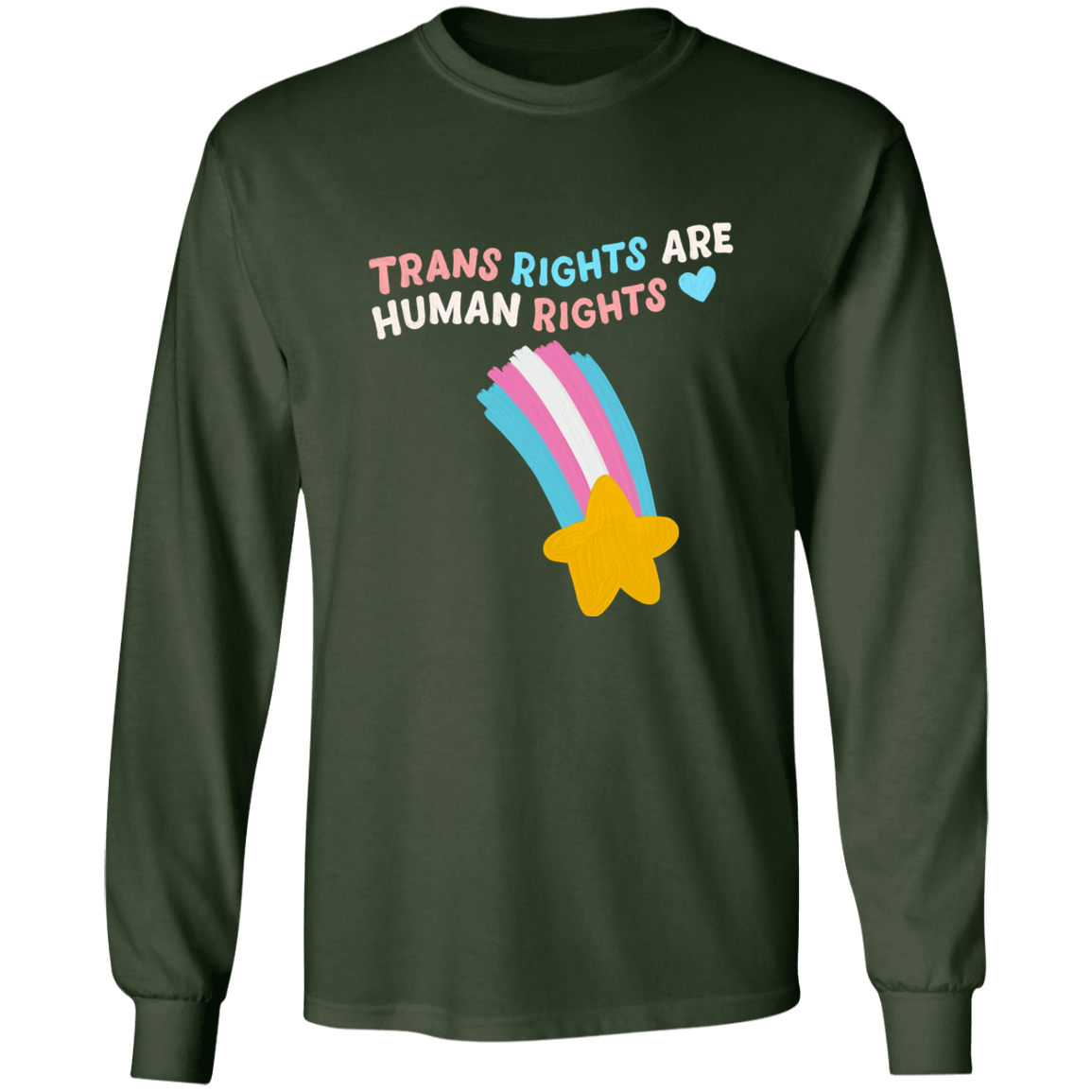 Trans Rights Long Sleeve Shirt