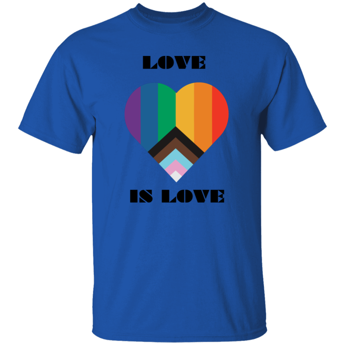 Heart Love is Love Short Sleeve Shirt