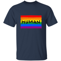 Human Pride Flag Short Sleeve Shirt