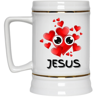 Eye Love Jesus Beer Stein 22oz.