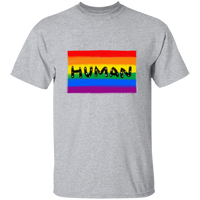 Human Pride Flag Short Sleeve Shirt