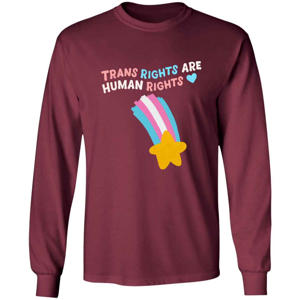 Trans Rights Long Sleeve Shirt