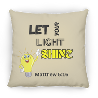 Let Your Light Shine Pillow