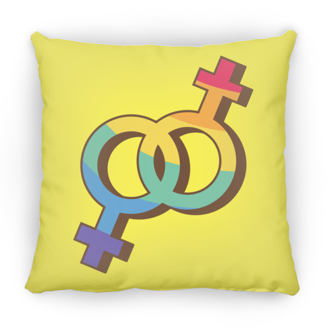 Female Pride Square Pillow