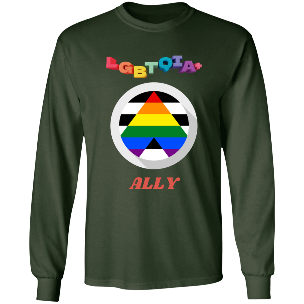 LGBTQIA+ ALLY Long Sleeve Shirt