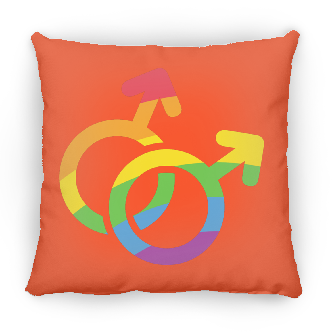 Male Pride Square Pillow